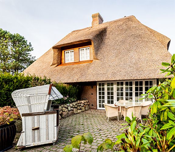 Reetdach Sylt Ferienimmobilie